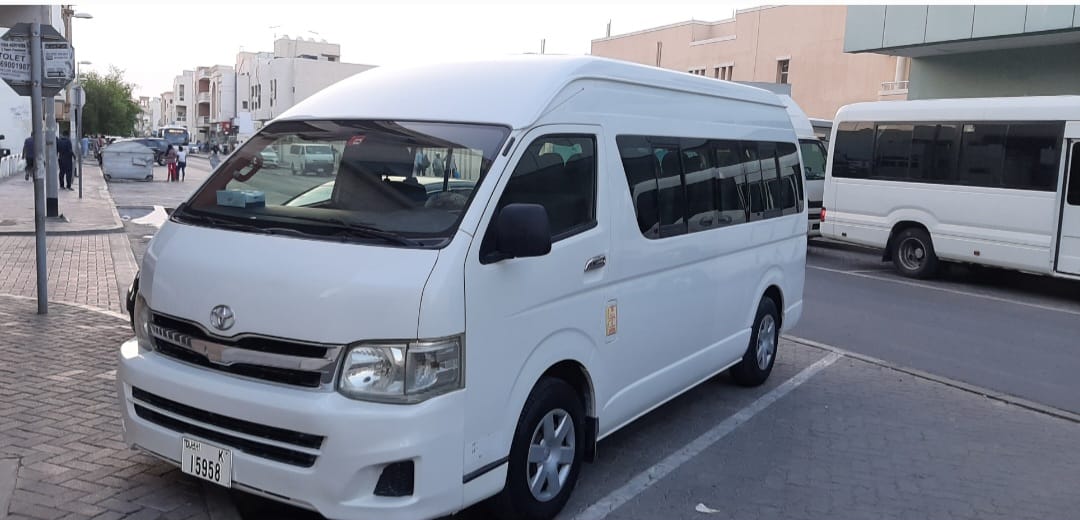 Front three-quarter view of the SwiftRide van